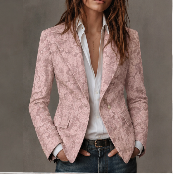 Leonor | Blazer entallado de jacquard